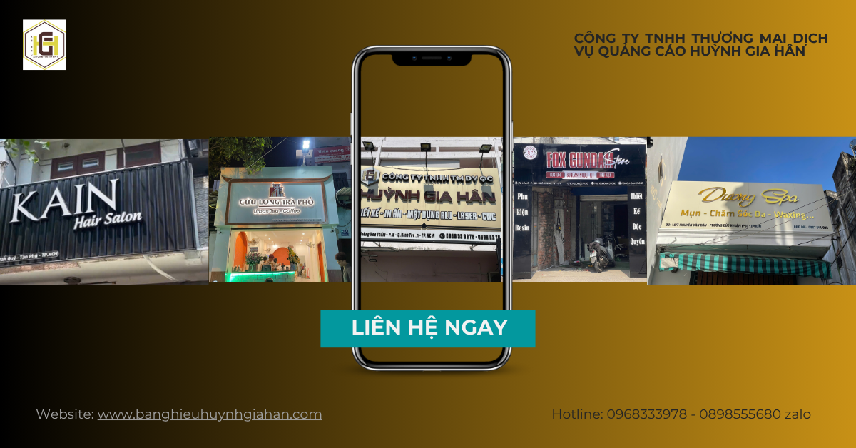 Bảng Hiệu Thiết Kế Độc Đáo – Giải Pháp Thu Hút Khách Hàng Hiệu Quả